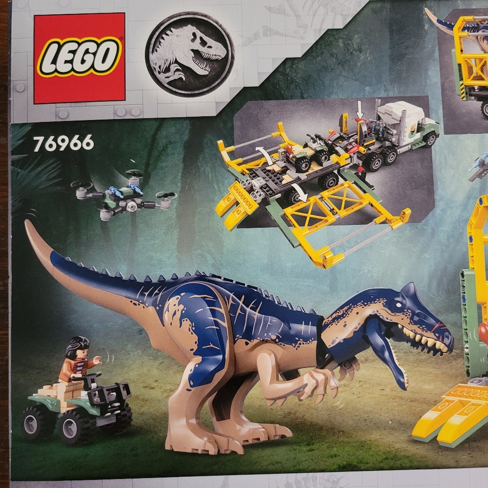 NEW Lego Set 76966 Jurassic World Chaos Theory - Dinosaur Transport Truck - Picture 3 of 5